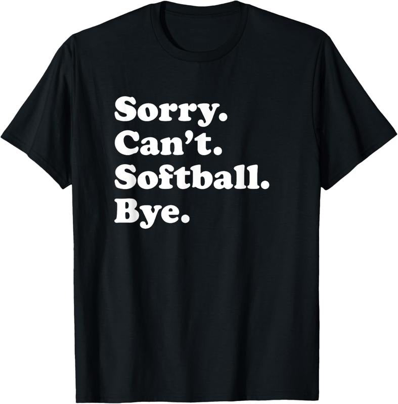 100% Cotton Funny Softball Gift for Men Women Boys or Girls T-Shirt Hoodie, Sweatshirt | HypeCrazeTee.com