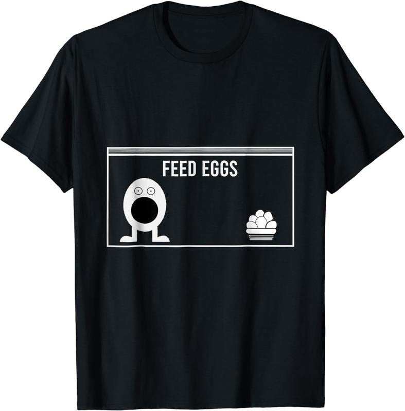 [100% Cotton]Funny feed eggs I think You Should Leave gifts T-Shirt Hoodie, Sweatshirt | HypeCrazeTee.com