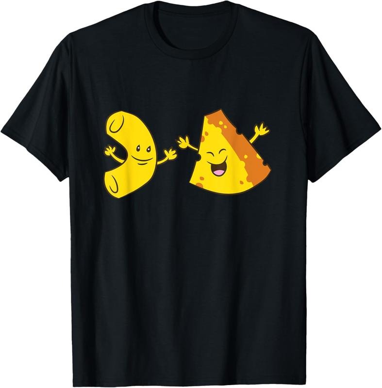 100% Cotton Funny macaroni And Cheese Partner macaroni N Cheese Food Lover T-Shirt Hoodie, Sweatshirt | HypeCrazeTee.com