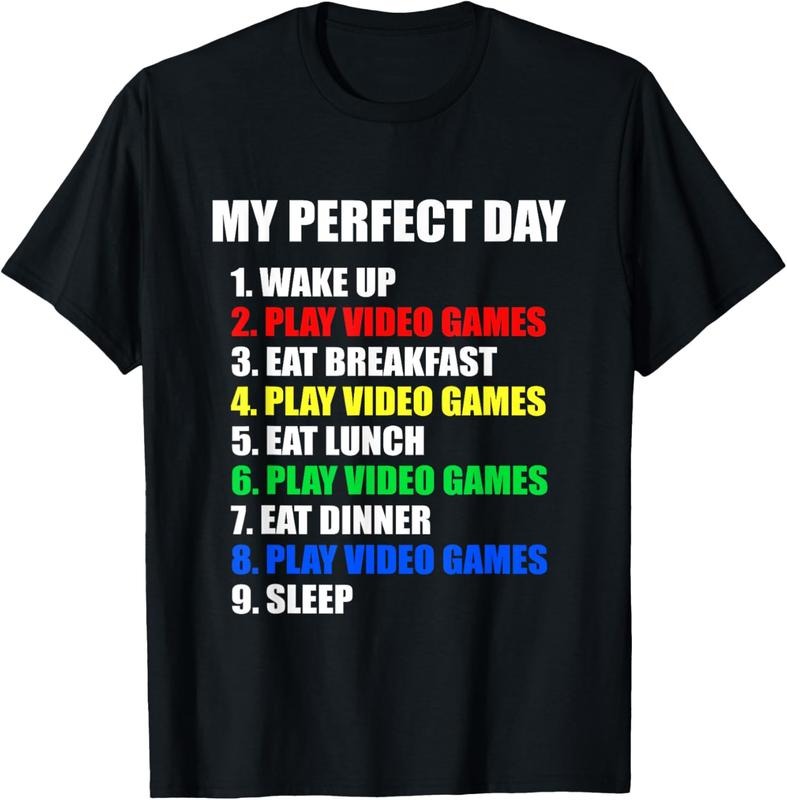 100% Cotton GIFT IDEA: The Perfect Gaming Day Suprise for Gamers T-Shirt Hoodie, Sweatshirt | HypeCrazeTee.com