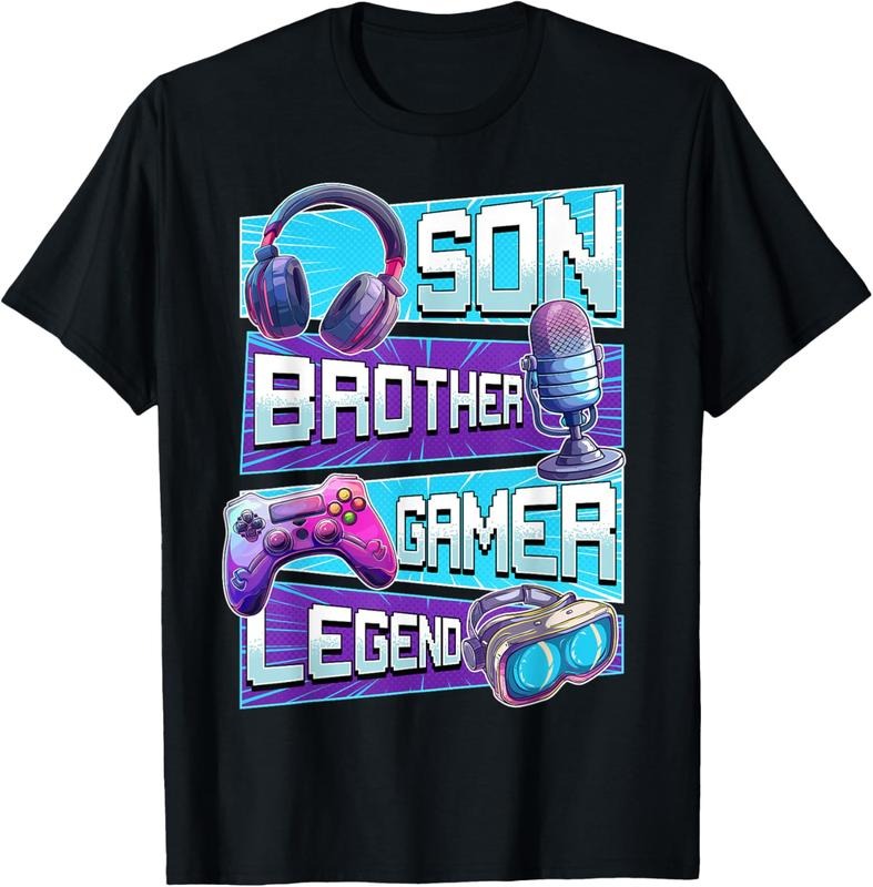 100% Cotton Gamer Shirt Gaming Shirt Video Game Shirts For Boys  T-Shirt Hoodie, Sweatshirt | HypeCrazeTee.com
