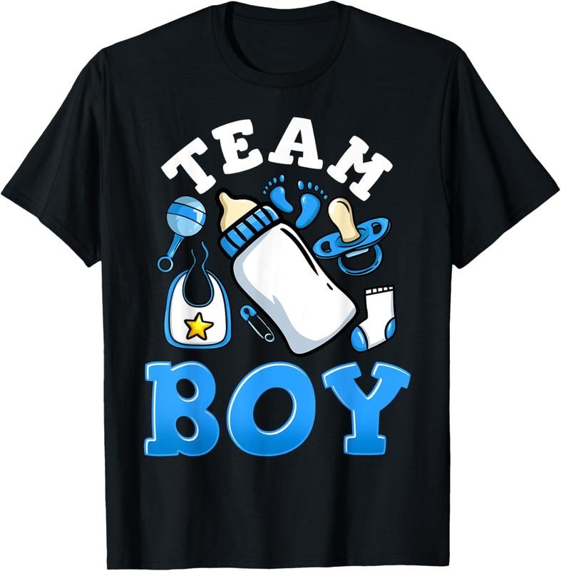 100% Cotton Gender Reveal Party Team Boy T-Shirt Hoodie, Sweatshirt | HypeCrazeTee.com