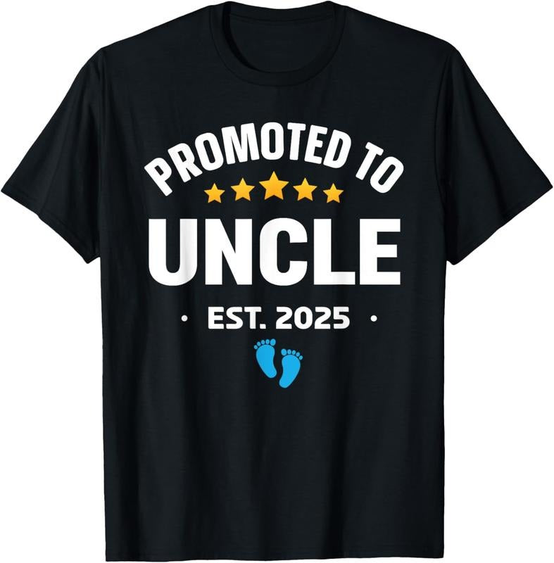 100% Cotton Gifts First Time Uncle 2025 T-Shirt Hoodie, Sweatshirt | HypeCrazeTee.com