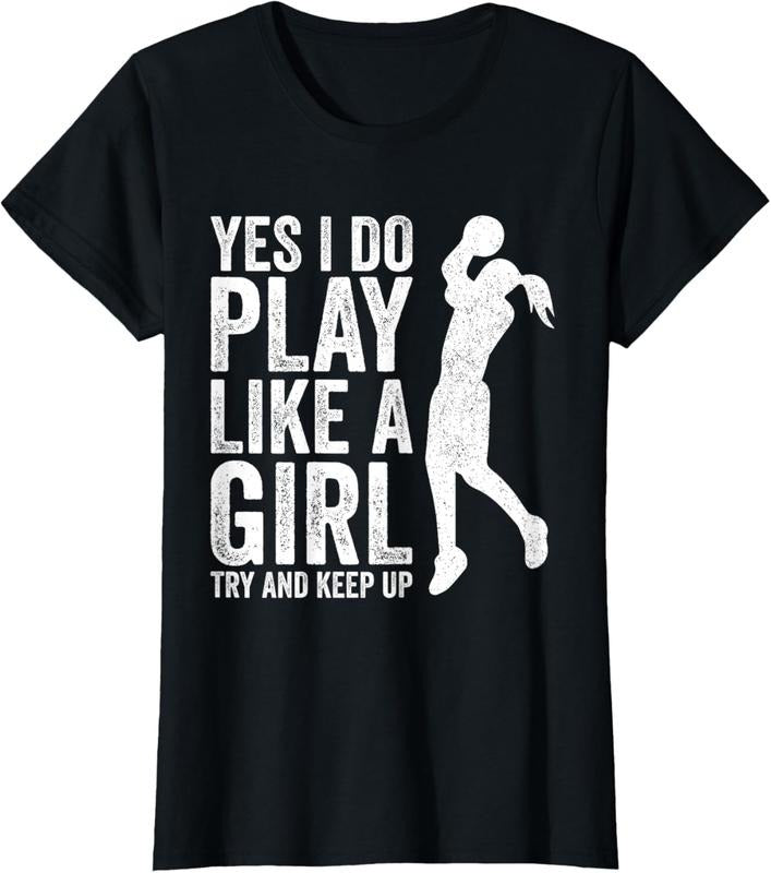 100% Cotton Girls Basketball Player Clothes Quotes Gift Play Like A Girl T-Shirt Hoodie, Sweatshirt | HypeCrazeTee.com