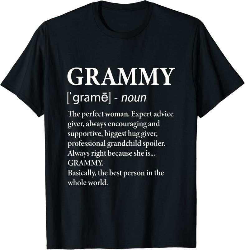 [100% Cotton]Grammy Definition Grandma - Funny Grandmother T-Shirt Hoodie, Sweatshirt | HypeCrazeTee.com