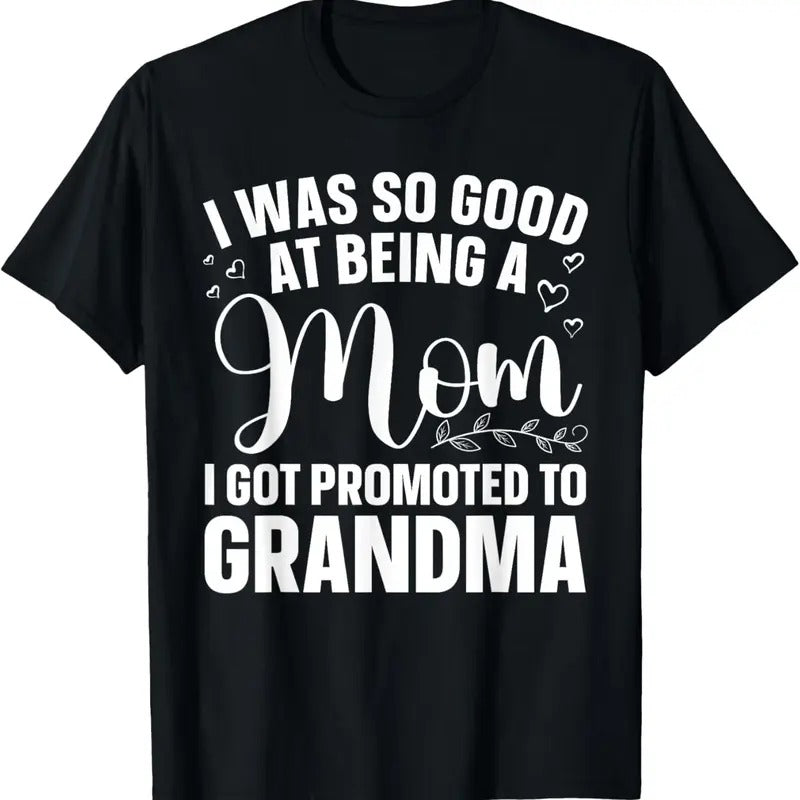 100% Cotton Grandma Art For Mom Women Grandmother Promoted To Grandma T-Shirt Hoodie, Sweatshirt | HypeCrazeTee.com