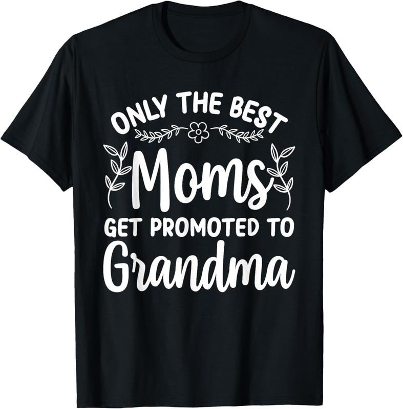 100% Cotton Grandma Art For Women Mom Promoted To Grandmother Grandma T-Shirt Hoodie, Sweatshirt | HypeCrazeTee.com
