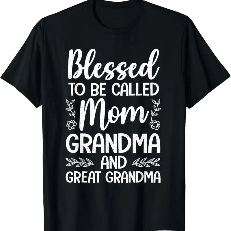 100% Cotton Great Grandma Art For Women Great Grandmother Mother's Day T-Shirt Hoodie, Sweatshirt | HypeCrazeTee.com