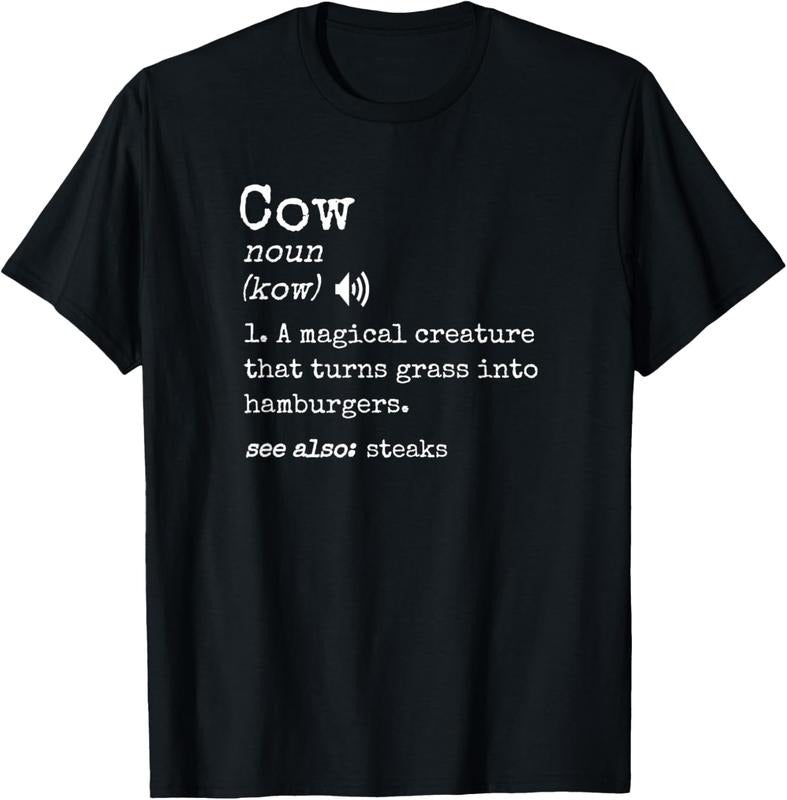 100% Cotton Grilling Beef Steak Lover Funny Cow Hamburger Definition T-Shirt Hoodie, Sweatshirt | HypeCrazeTee.com