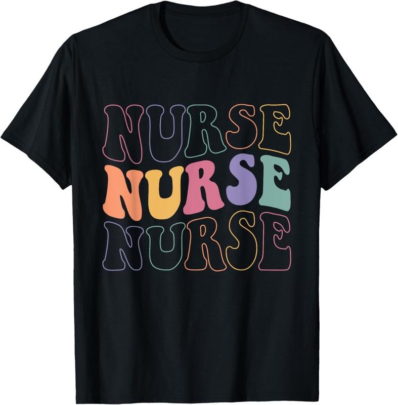 100% Cotton Groovy Nurse Shirt Women School Nurse RN ICU ER Pediatric T-Shirt Hoodie, Sweatshirt | HypeCrazeTee.com