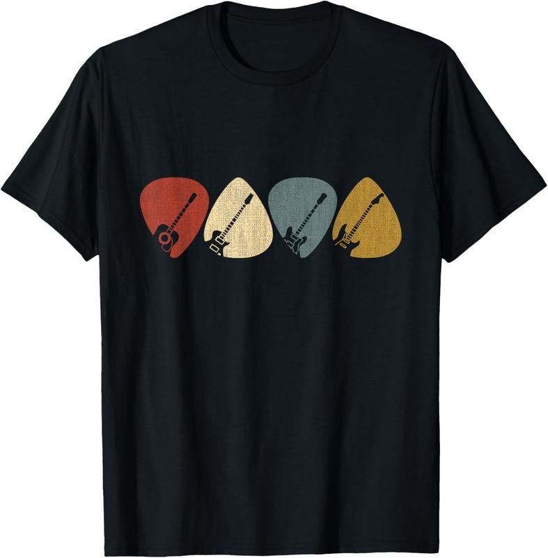 100% Cotton Guitar Pick T-Shirt Hoodie, Sweatshirt | HypeCrazeTee.com