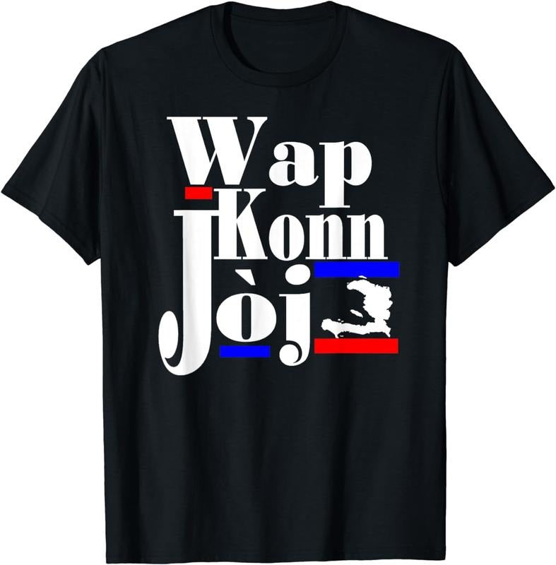 [100% Cotton]Haitian Creole Saying Funny Patriot Haiti Pride Wap Konn Joj T-Shirt Hoodie, Sweatshirt | HypeCrazeTee.com