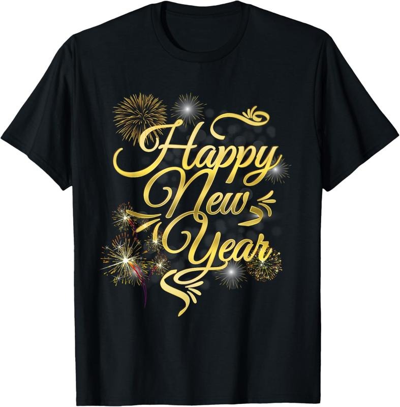 100% Cotton Happy New Year and Christmas Design for Men Women  T-Shirt Hoodie, Sweatshirt | HypeCrazeTee.com