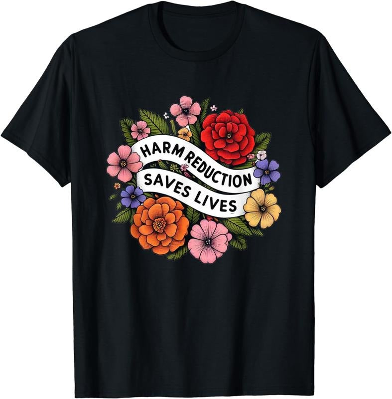 [100% Cotton]Harm Reduction Saves Lives - Lifesaving Approach T-Shirt Hoodie, Sweatshirt | HypeCrazeTee.com