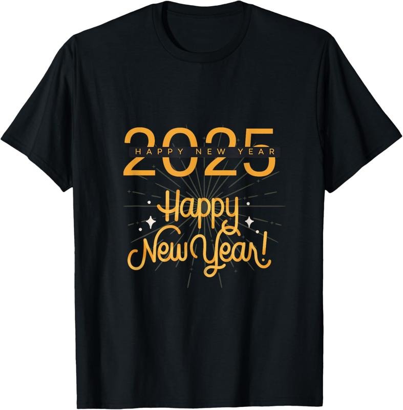 100% Cotton Hello 2025 Happy New Year, 2024 31st December 2025 Loading T-Shirt Hoodie, Sweatshirt | HypeCrazeTee.com