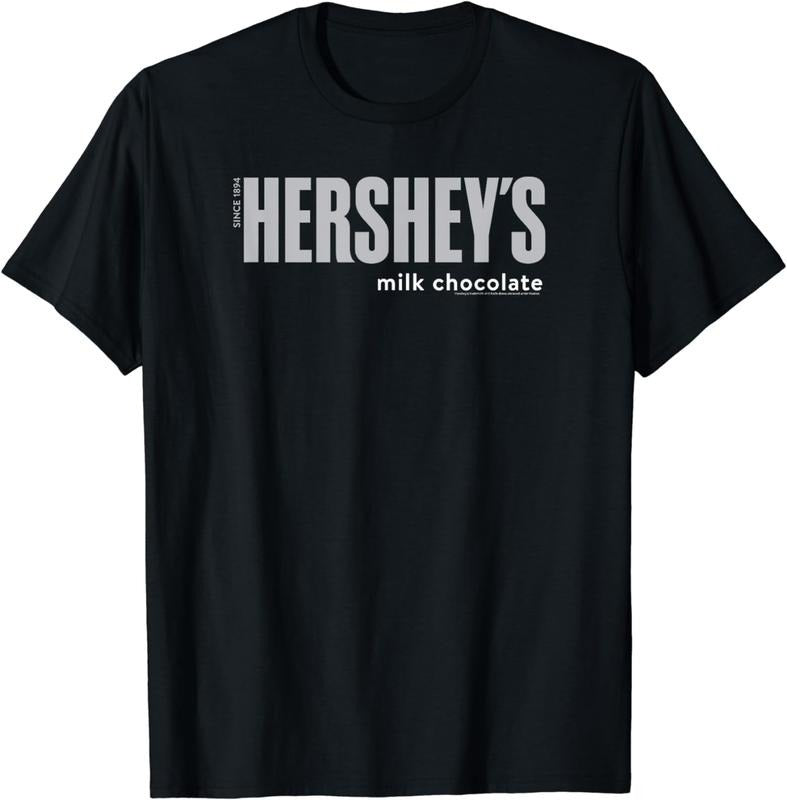 [100% Cotton]Hershey's Milk Chocolate Candy Wrapper Logo T-Shirt Hoodie, Sweatshirt | HypeCrazeTee.com