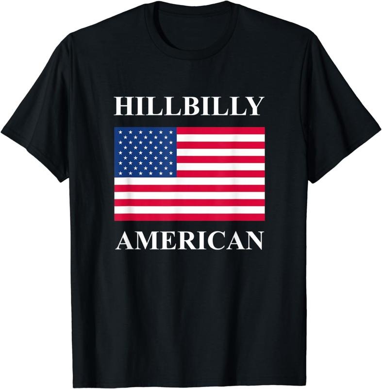 [100% Cotton]Hillbilly American Flag T-Shirt Hoodie, Sweatshirt | HypeCrazeTee.com