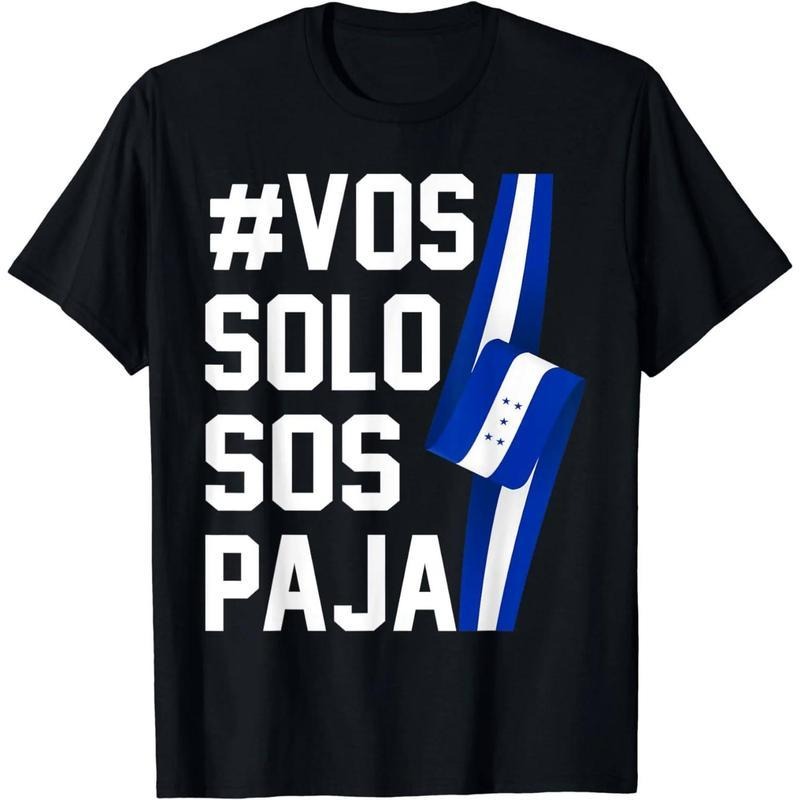 [100% Cotton]Honduras Flag Catracho Pride Honduran Vos Solos Sos Pajas T-Shirt Crew Necks Casual Hoodie, Sweatshirt