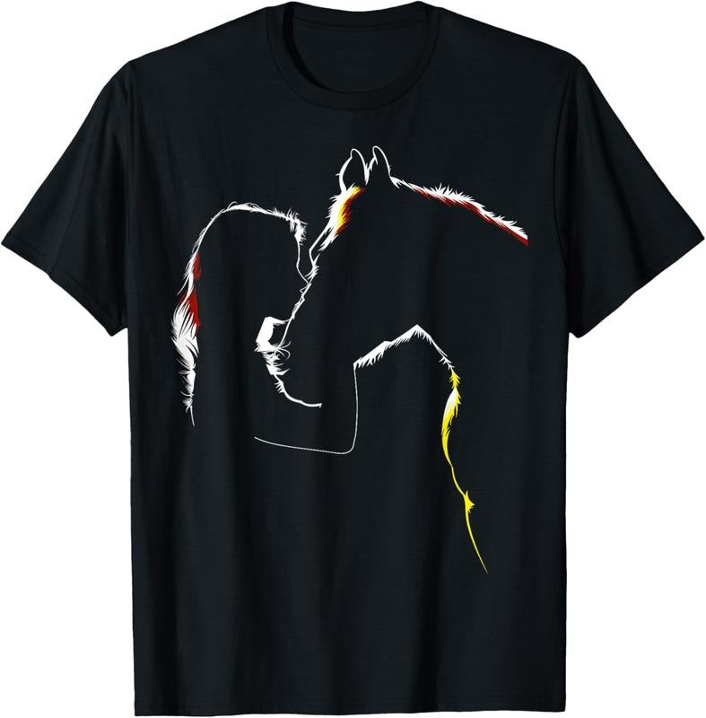 100% Cotton Horse Shirt for Ladies - Horse Related Gifts T-Shirt Hoodie, Sweatshirt | HypeCrazeTee.com
