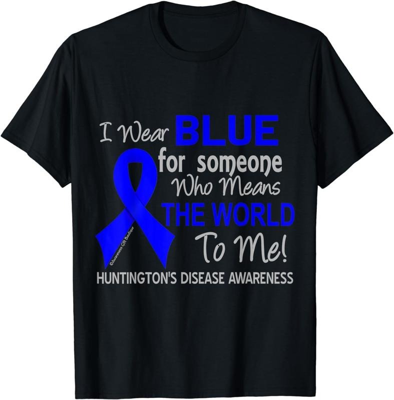 [100% Cotton]Huntington's Disease Shirt For Someone Who Means World To Me Hoodie, Sweatshirt | HypeCrazeTee.com