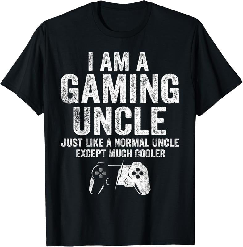 100% Cotton I Am A Gaming Uncle Funny Video Gamer Gift Video Game Lover T-Shirt Hoodie, Sweatshirt | HypeCrazeTee.com