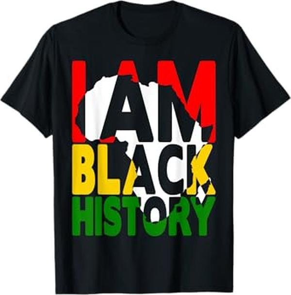 [100% Cotton]I Am Black History Month African American Pride Celebration T-Shirt Hoodie, Sweatshirt | HypeCrazeTee.com