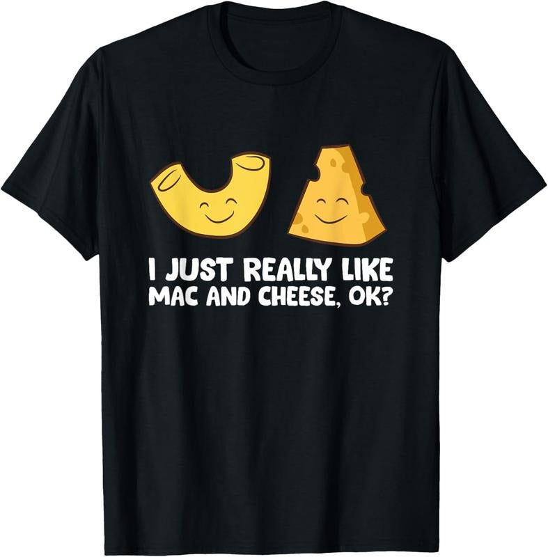 100% Cotton I Just Really Like macaroni And Cheese, OK? Love macaroni N Cheese T-Shirt Hoodie, Sweatshirt | HypeCrazeTee.com