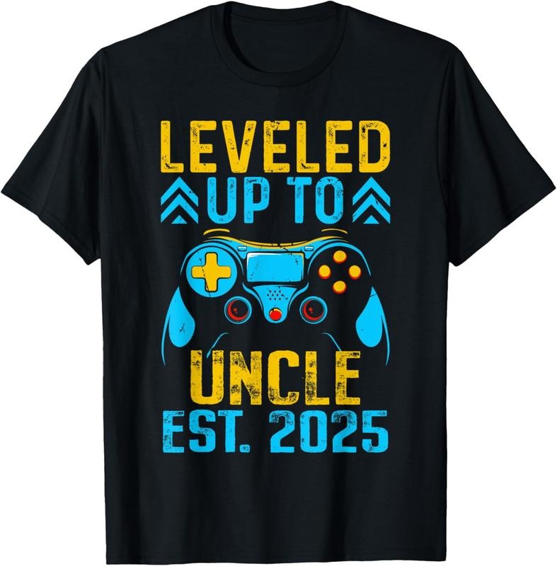 100% Cotton I Leveled Up To Uncle 2025 Pregnancy Announcement New Uncle T-Shirt Hoodie, Sweatshirt | HypeCrazeTee.com