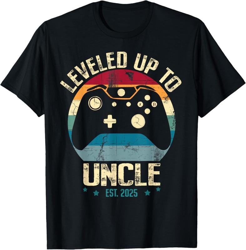 100% Cotton I Leveled Up To Uncle 2025 Promoted To First Time New Uncle T-Shirt Hoodie, Sweatshirt | HypeCrazeTee.com