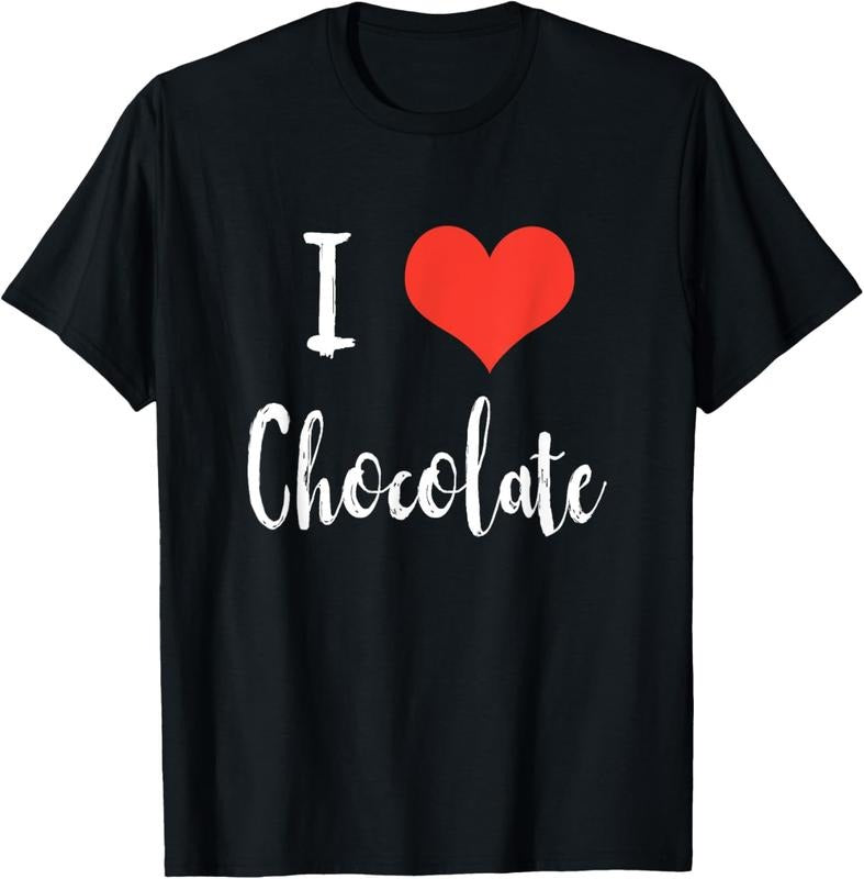 100% Cotton I Love Chocolate T-shirt T-Shirt Hoodie, Sweatshirt | HypeCrazeTee.com