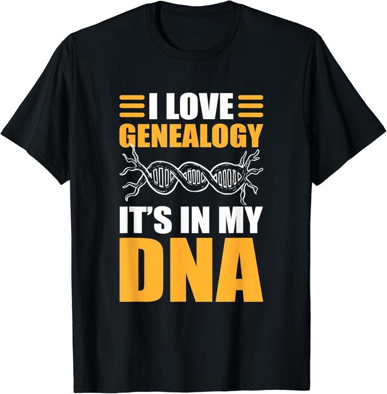 [100% Cotton]I Love Genealogy. It's In My DNA. Genealogy T-Shirt Hoodie, Sweatshirt | HypeCrazeTee.com