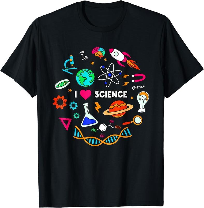 [100% Cotton]I Love Science Tshirt Kids Science Lovers Gifts Ideas T-Shirt Hoodie, Sweatshirt | HypeCrazeTee.com
