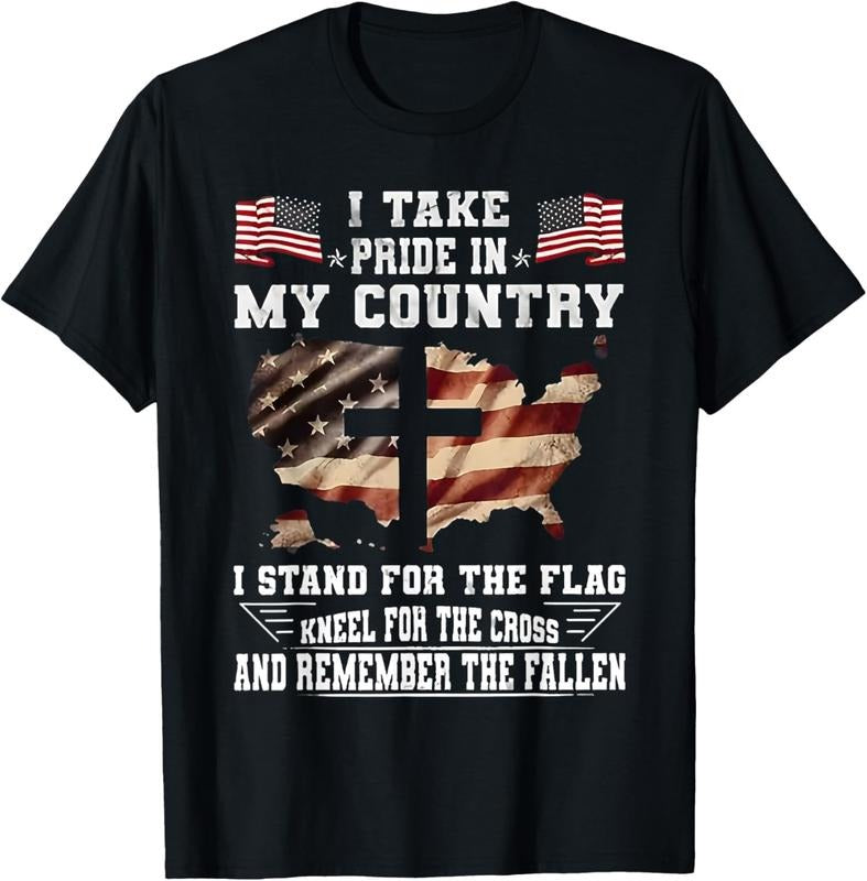 100% Cotton I Take Pride In My Country I Stand For The Flag Kneel USA T-Shirt Hoodie, Sweatshirt | HypeCrazeTee.com
