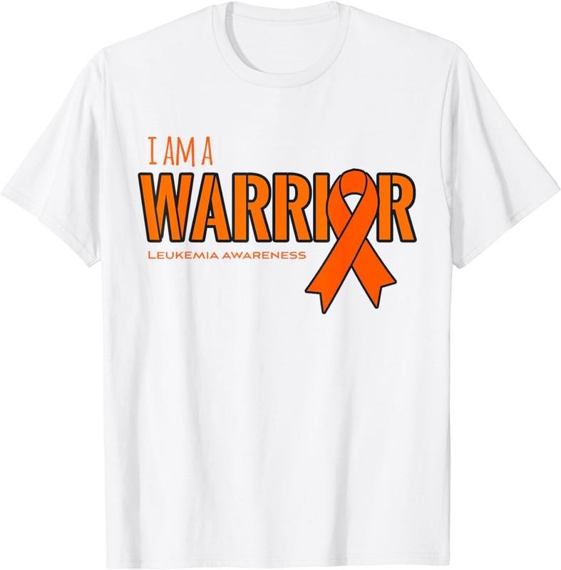 [100% Cotton]I am a Warrior Leukemia Cancer Awareness T-Shirt Hoodie, Sweatshirt | HypeCrazeTee.com