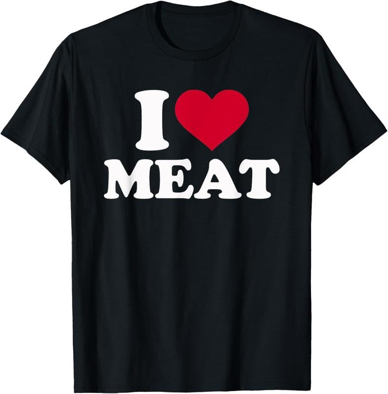 100% Cotton I love meat T-Shirt Hoodie, Sweatshirt | HypeCrazeTee.com
