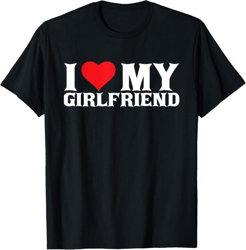 100% Cotton I love my girlfriend T-Shirt Hoodie, Sweatshirt | HypeCrazeTee.com