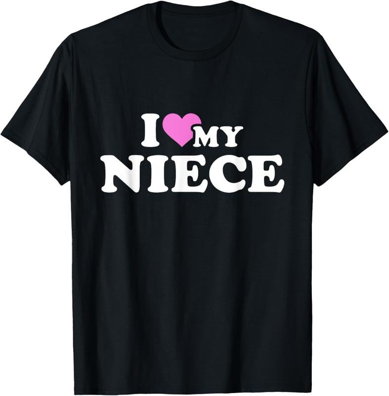 100% Cotton I love my niece T-Shirt Hoodie, Sweatshirt | HypeCrazeTee.com