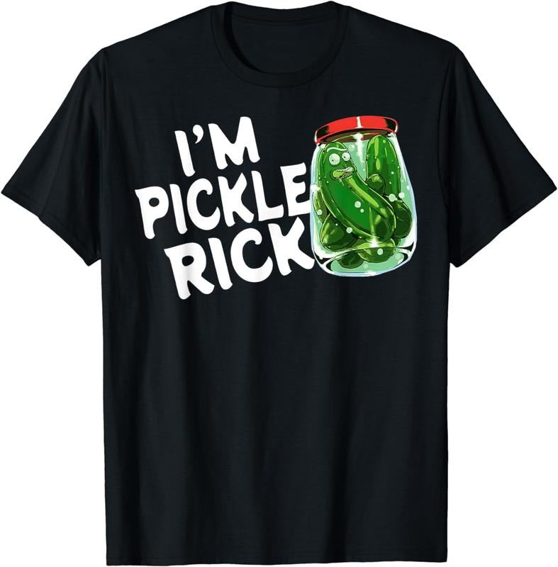 [100% Cotton]I'm Pickle Rick Pickle Funny T-Shirt Hoodie, Sweatshirt | HypeCrazeTee.com