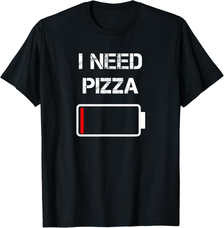 100% Cotton I need pizza | Italian food | Pizza Lover | Funny Pizza T-Shirt Hoodie, Sweatshirt | HypeCrazeTee.com