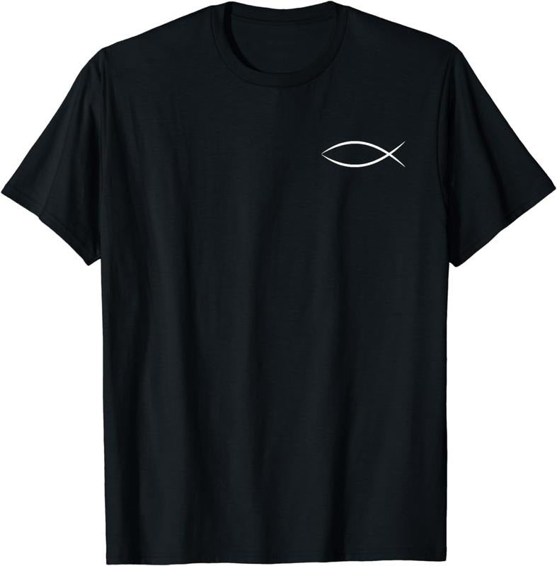 [100% Cotton]ICHTHYS ICHTHUS JESUS FISH CHRISTIAN SYMBOL T-Shirt Hoodie, Sweatshirt | HypeCrazeTee.com