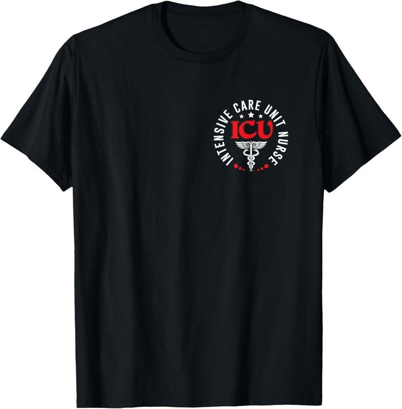 100% Cotton ICU Nurse Intensive Care Unit Nurse Emergency Nurse For Work T-Shirt Hoodie, Sweatshirt | HypeCrazeTee.com