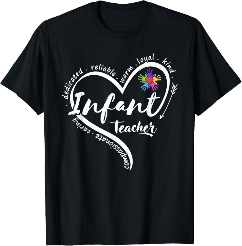 100% Cotton Infant Teacher Back to School Infant Daycare Teacher T-Shirt Hoodie, Sweatshirt | HypeCrazeTee.com