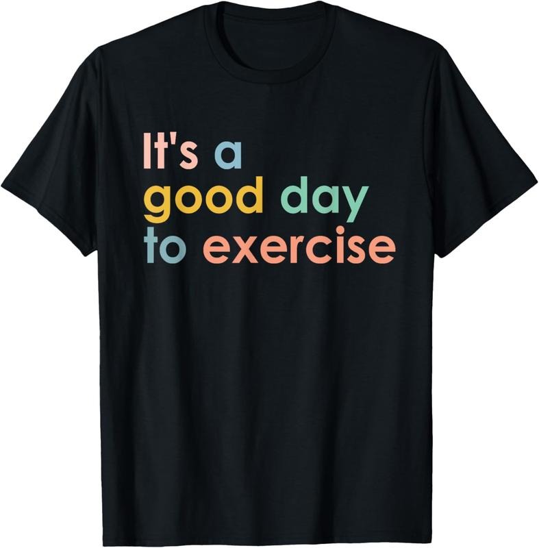 100% Cotton It's A Good Day To Exercise PE Teacher Funny Gym Exercise T-Shirt Hoodie, Sweatshirt | HypeCrazeTee.com