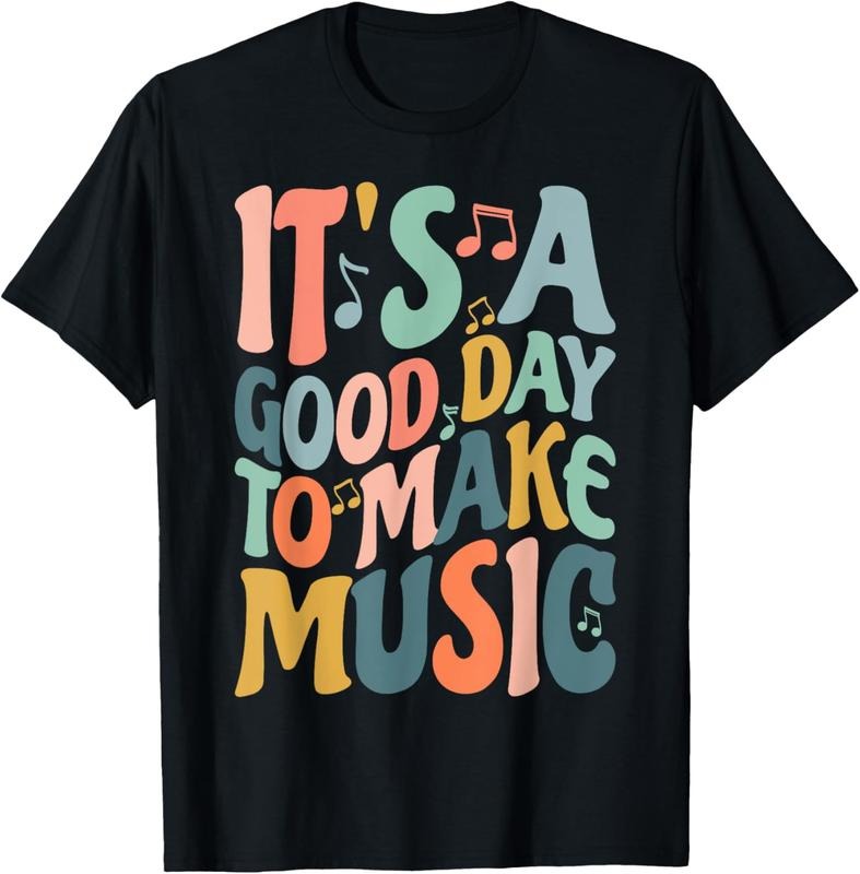100% Cotton It's A Good Day To Make Music Musician Band Music Teacher T-Shirt Hoodie, Sweatshirt | HypeCrazeTee.com
