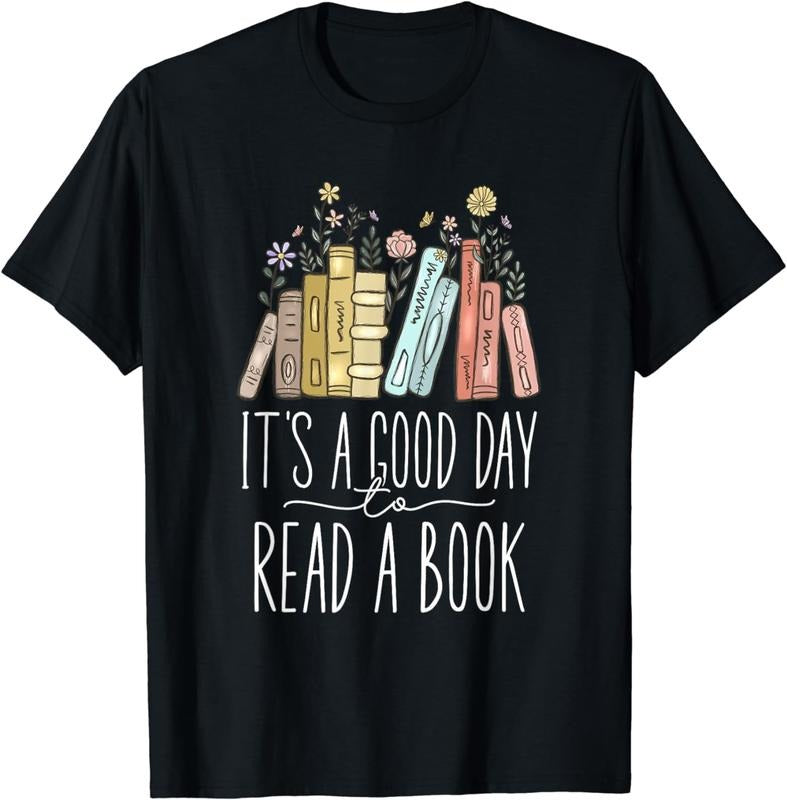 [100% Cotton]It's A Good Day To Read A Book T-Shirt Hoodie, Sweatshirt | HypeCrazeTee.com