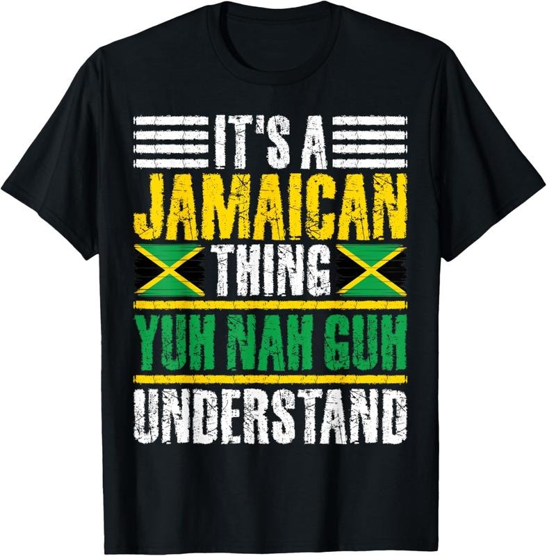 100% Cotton It's A Jamaican Thing Yuh Nah Guh Understand Funny Jamaica T-Shirt Hoodie, Sweatshirt | HypeCrazeTee.com