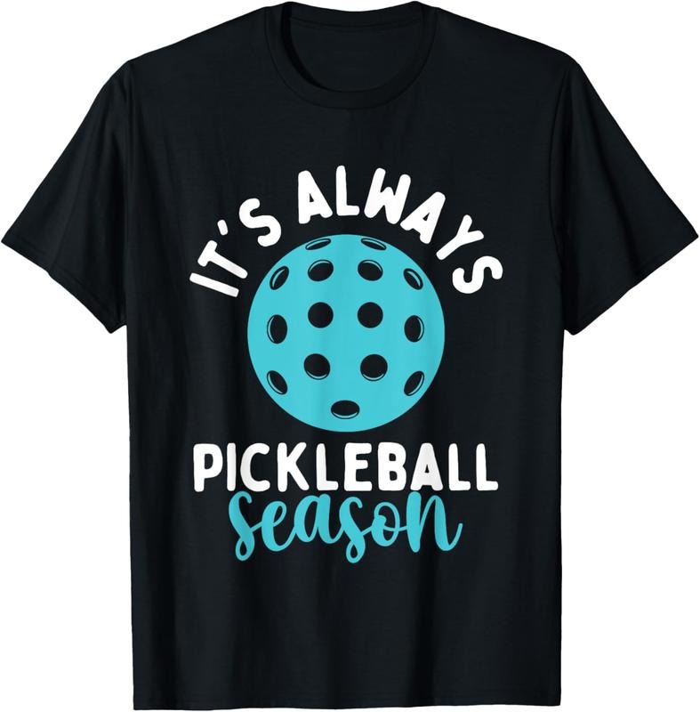 100% Cotton It's Always Pickleball Season - Pickleballers Sports Lover T-Shirt Hoodie, Sweatshirt | HypeCrazeTee.com