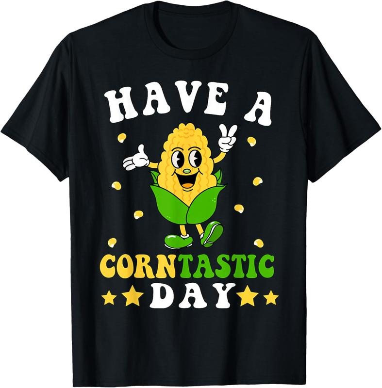 100% Cotton It's Corn Have A Corntastic Day Funny Corn Pun   T-Shirt Hoodie, Sweatshirt | HypeCrazeTee.com
