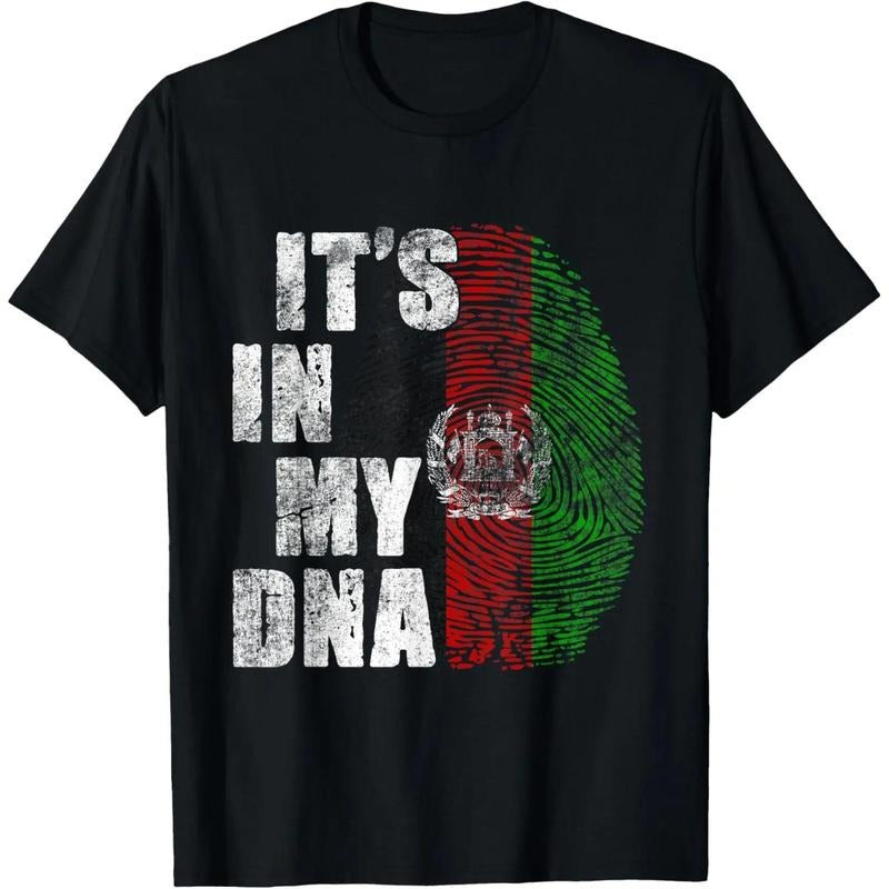 100% Cotton It's In My DNA Afghanistan Flag Shirt Funny Afghan Pride T-Shirt Hoodie, Sweatshirt | HypeCrazeTee.com