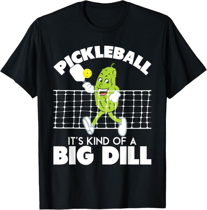 100% Cotton It's Kind Of A Big Dill - Funny Pickleball Paddleball T-Shirt Hoodie, Sweatshirt | HypeCrazeTee.com